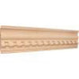 Hardware Resources - 1-1/4'' D x 5-1/2'' H Cherry Dentil Crown Moulding - Unfinished