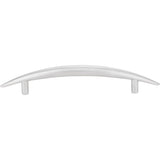 128 mm Center-to-Center Matte Silver Arched Verona Cabinet Pull
