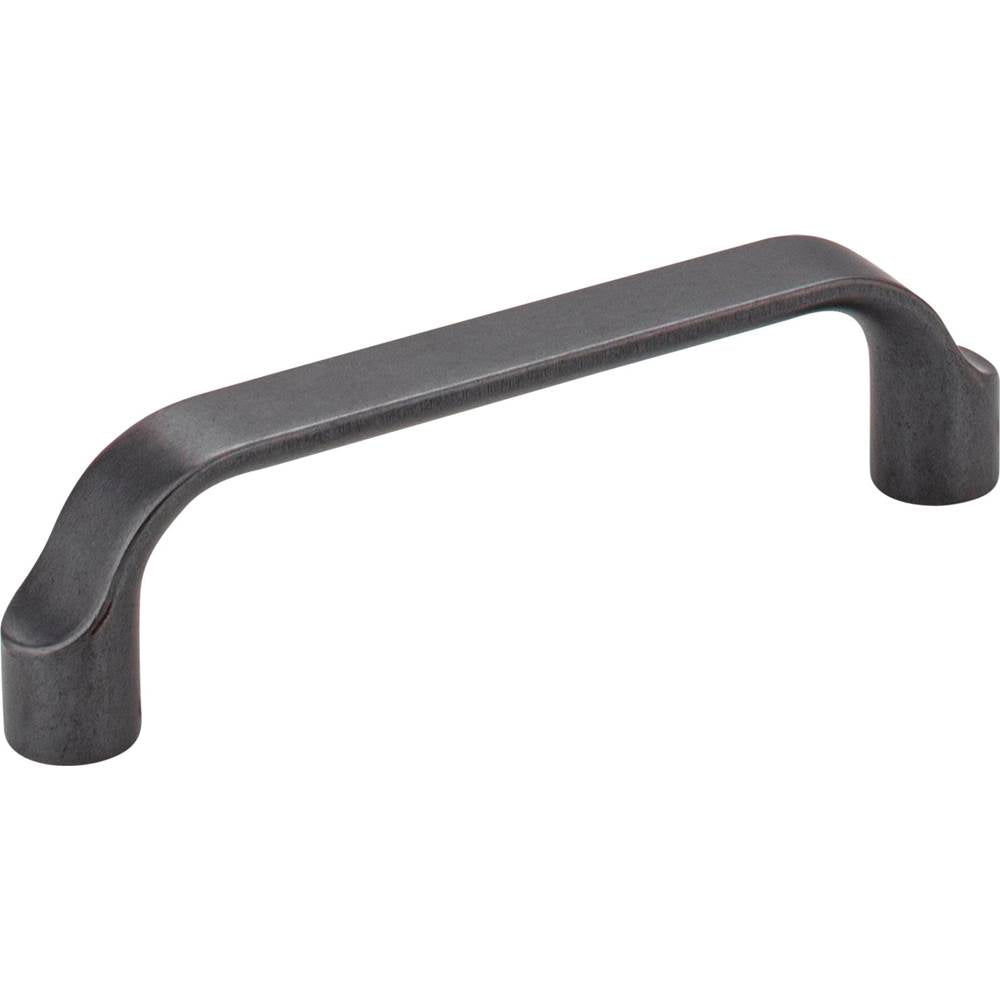 Hardware Resources - 96 mm Center-to-Center Gun Metal Brenton Cabinet Pull - Gun Metal