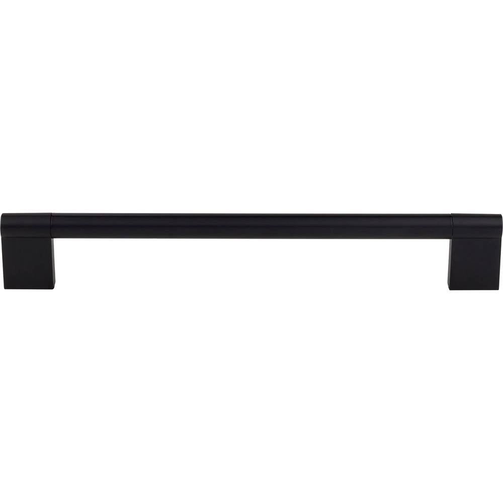224 mm Center-to-Center Matte Black Knox Cabinet Bar Pull