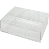 Hardware Resources - Divided Acrylic Top Tray for Vanity Pullout - Clear