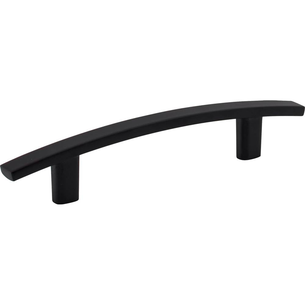 Hardware Resources - 96 mm Center-to-Center Matte Black Square Thatcher Cabinet Bar Pull - Matte Black