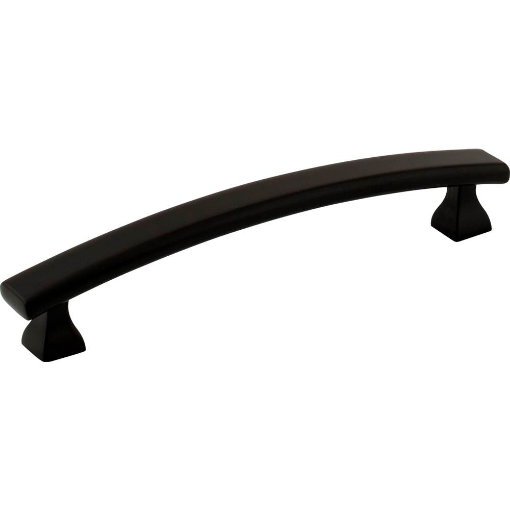 Hardware Resources - 128 mm Center-to-Center Matte Black Square Hadly Cabinet Pull - Matte Black