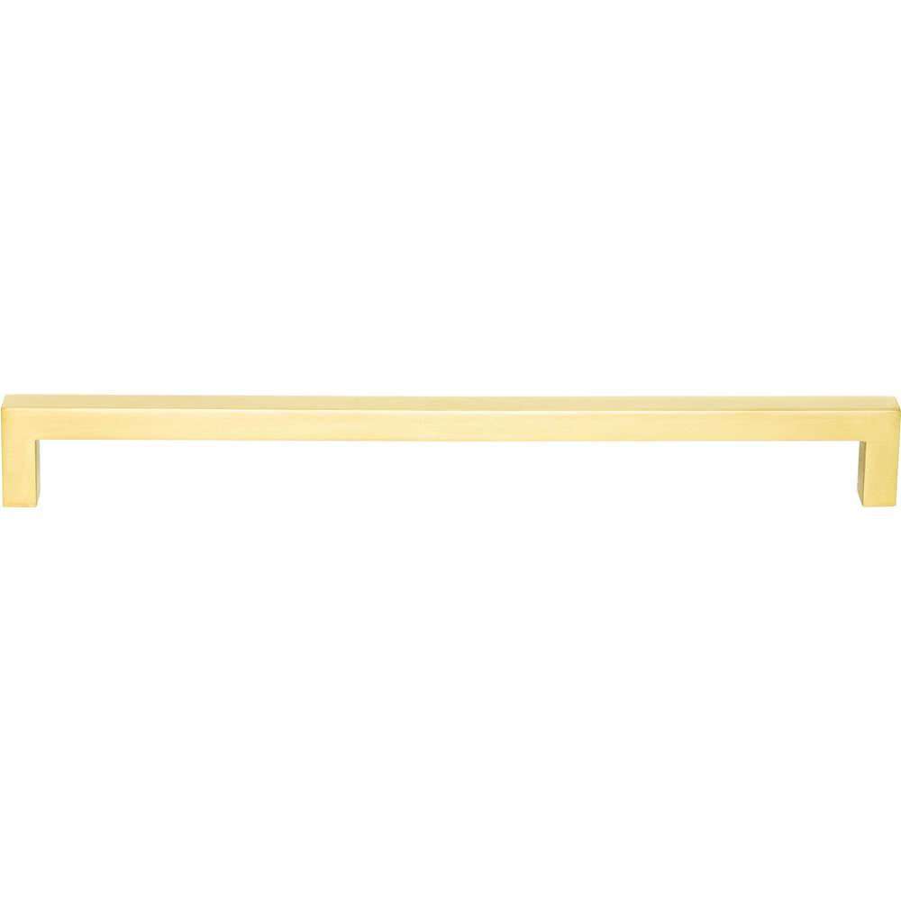 224 mm Center-to-Center Brushed Gold Square Stanton Cabinet Bar Pull