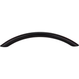 128 mm Center-to-Center Matte Black Arched Verona Cabinet Pull