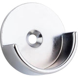 Hardware Resources - Chrome Open Knock-In Mounting Bracket for 1-5/16'' Round Closet Rods - Polished Chrome