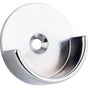 Hardware Resources - Chrome Open Knock-In Mounting Bracket for 1-5/16'' Round Closet Rods - Polished Chrome