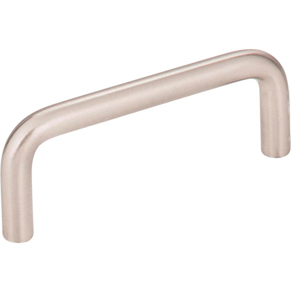 Hardware Resources - 3'' Center-to-Center Satin Nickel Torino Cabinet Wire Pull - Satin Nickel