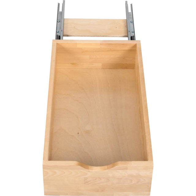 Hardware Resources - 15'' Wood Rollout Drawer - UV Coated