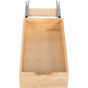 Hardware Resources - 15'' Wood Rollout Drawer - UV Coated