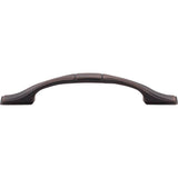 96 mm Center-to-Center Brushed Pewter Square Hammond Cabinet Pull