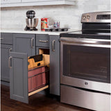 8'' ''No Wiggle'' Soft-close Tray Divider Pullout