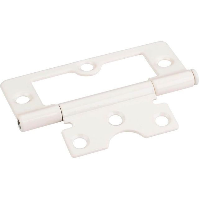 Hardware Resources - Almond 3'' Swaged Loose Pin Non-Mortise Hinge with 6 Holes - Almond