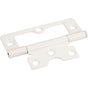 Hardware Resources - Almond 3'' Swaged Loose Pin Non-Mortise Hinge with 6 Holes - Almond