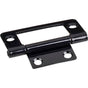 Hardware Resources - Black 2'' Fixed Pin Flat Back Non-Mortise Hinge - Black