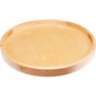 Hardware Resources - 18'' Round Wood Lazy Susan Shelf with Swivel - UV Coated