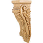 Hardware Resources - 6-3/4'' W x 7-5/8'' D x 22'' H Maple Grape Corbel - Unfinished