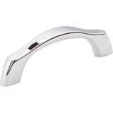 Hardware Resources - 3'' Center-to-Center Polished Chrome Aiden Cabinet Pull - Polished Chrome