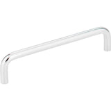 Hardware Resources - 128 mm Center-to-Center Polished Chrome Torino Cabinet Wire Pull - Polished Chrome
