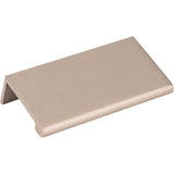 Hardware Resources - 3'' Overall Length Satin Nickel Edgefield Cabinet Tab Pull - Satin Nickel
