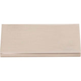 3'' Overall Length Brushed Chrome Edgefield Cabinet Tab Pull