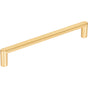 Hardware Resources - 160 mm Center-to-Center Brushed Gold Gibson Cabinet Pull - Brushed Gold