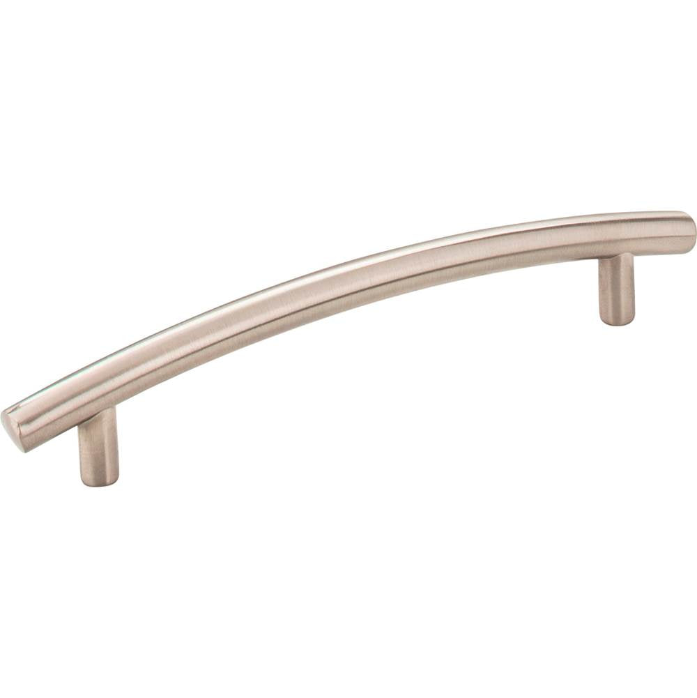 Hardware Resources - 128 mm Center-to-Center Satin Nickel Arched Belfast Cabinet Pull - Satin Nickel