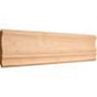 Hardware Resources - 5/8'' D x 4-1/4'' H Cherry Standard Crown Moulding - Unfinished