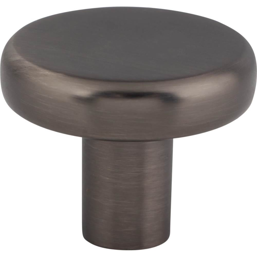 Hardware Resources - 1-1/4'' Diameter Brushed Pewter Gibson Cabinet Knob - Brushed Pewter