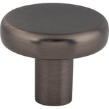Hardware Resources - 1-1/4'' Diameter Brushed Pewter Gibson Cabinet Knob - Brushed Pewter