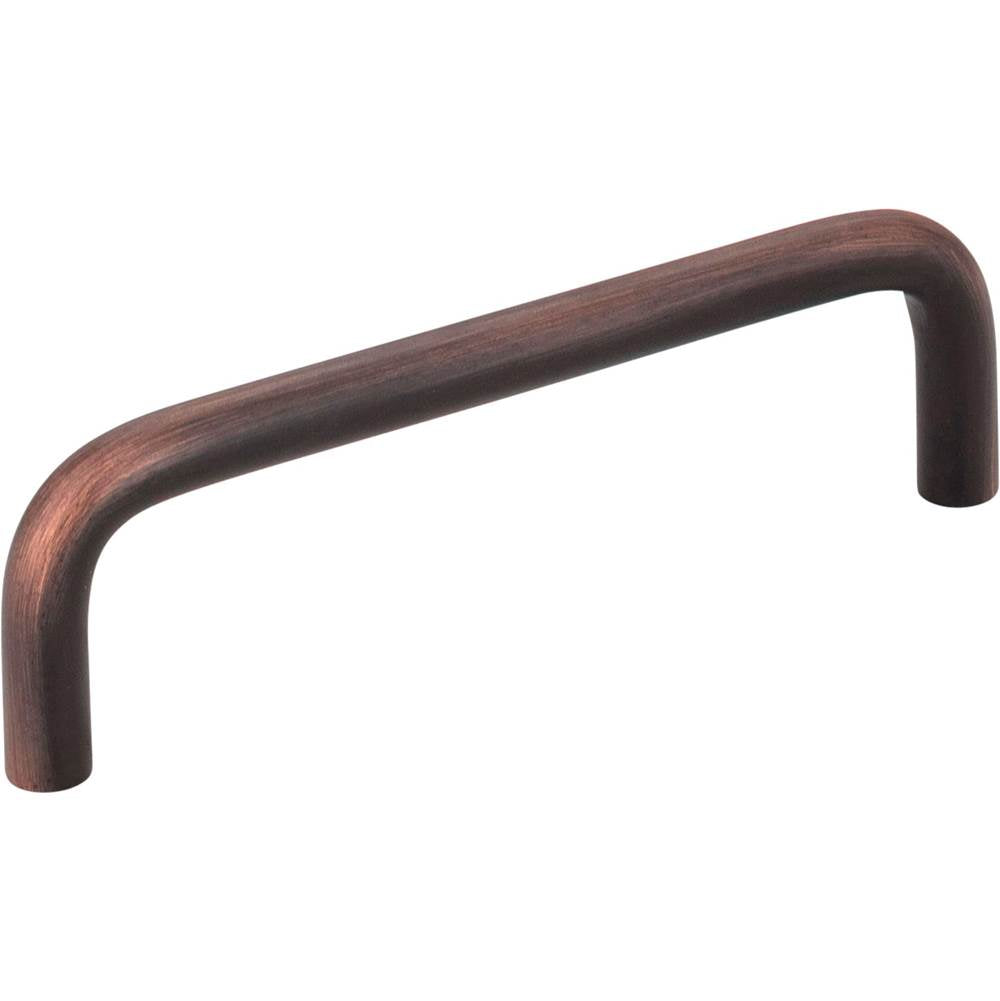 Hardware Resources - 96 mm Center-to-Center Brushed Oil Rubbed Bronze Torino Cabinet Wire Pull - Brushed Oil Rubbed Bronze