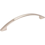 Hardware Resources - 128 mm Center-to-Center Satin Nickel Arched Somerset Cabinet Pull - Satin Nickel