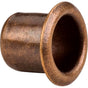 Hardware Resources - Antique Brass 1/4'' Grommet for 7 mm Hole - Priced and Sold by the Thousand - Brushed Antique Brass