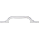 96 mm Center-to-Center Brushed Pewter Square Cosgrove Cabinet Pull