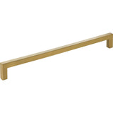 Hardware Resources - 224 mm Center-to-Center Satin Bronze Square Stanton Cabinet Bar Pull - Satin Bronze