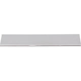 8'' Overall Length Brushed Chrome Edgefield Cabinet Tab Pull