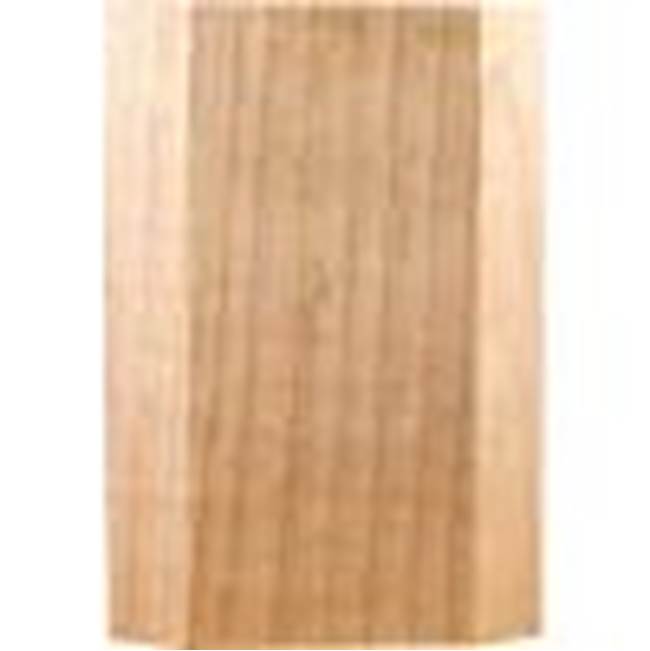 Hardware Resources - 2-3/4'' W x 1'' D x 4'' H Alder Beveled Transition Block - Unfinished