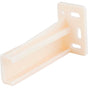 Hardware Resources - Rear Bracket Pack for Self-close Epoxy Slide - Screws Included - White