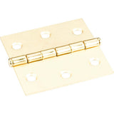 Hardware Resources - Polished Brass 2-1/2'' x 2-1/2'' Swaged Butt Hinge - Polished Brass