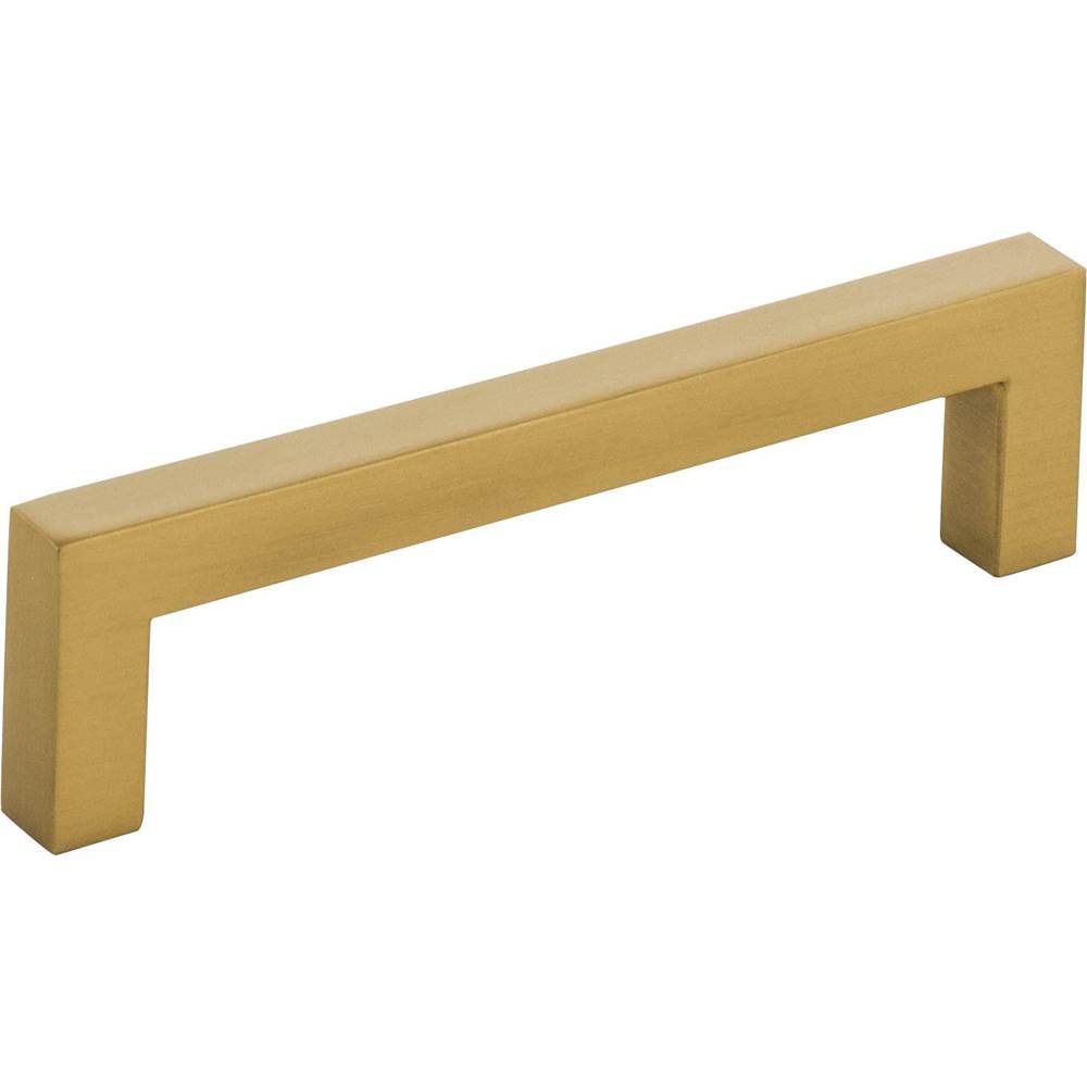 Hardware Resources - 96 mm Center-to-Center Satin Bronze Square Stanton Cabinet Bar Pull - Satin Bronze
