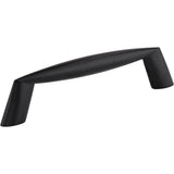 Hardware Resources - 96 mm Center-to-Center Matte Black Zachary Cabinet Pull - Matte Black