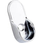 Hardware Resources - Chrome Knock-In Mounting Bracket for Oval Closet Rods - Chrome
