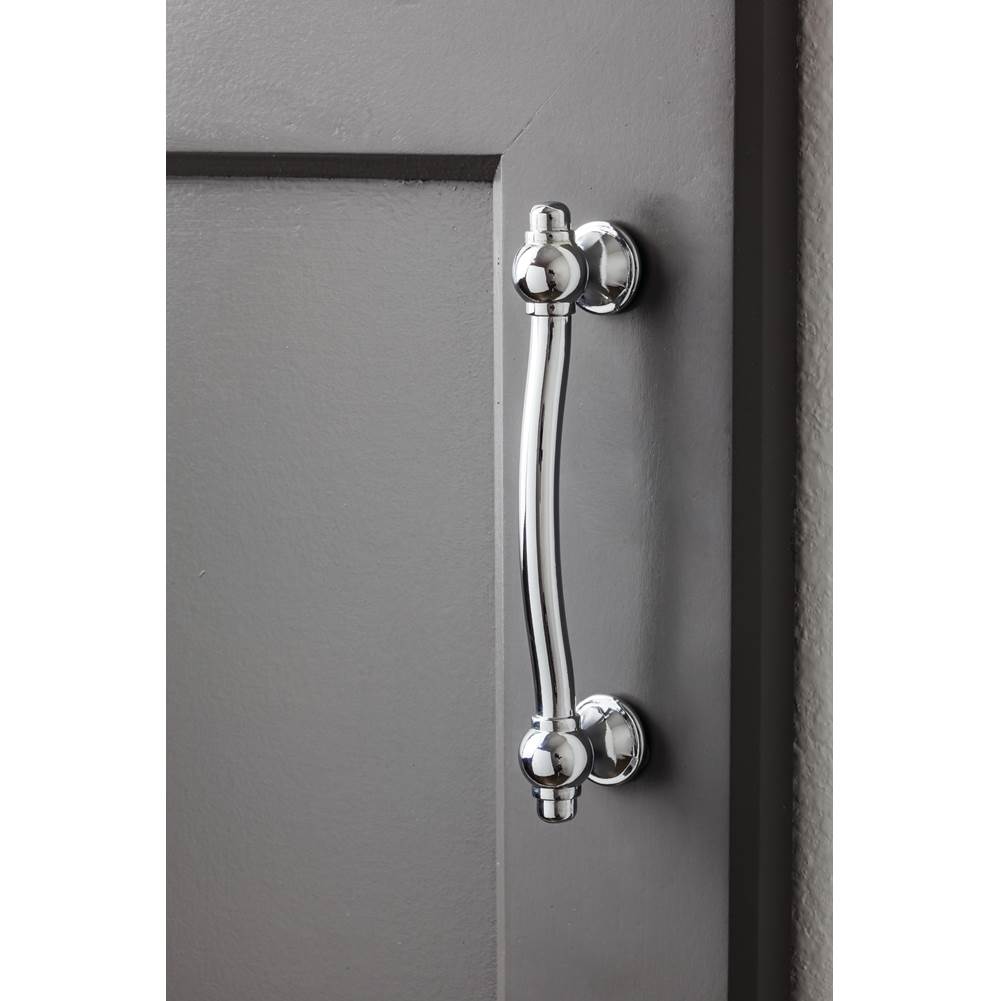 96 mm Center-to-Center Brushed Pewter Syracuse Cabinet Bar Pull