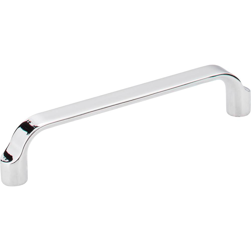 Hardware Resources - 128 mm Center-to-Center Polished Chrome Brenton Cabinet Pull - Polished Chrome