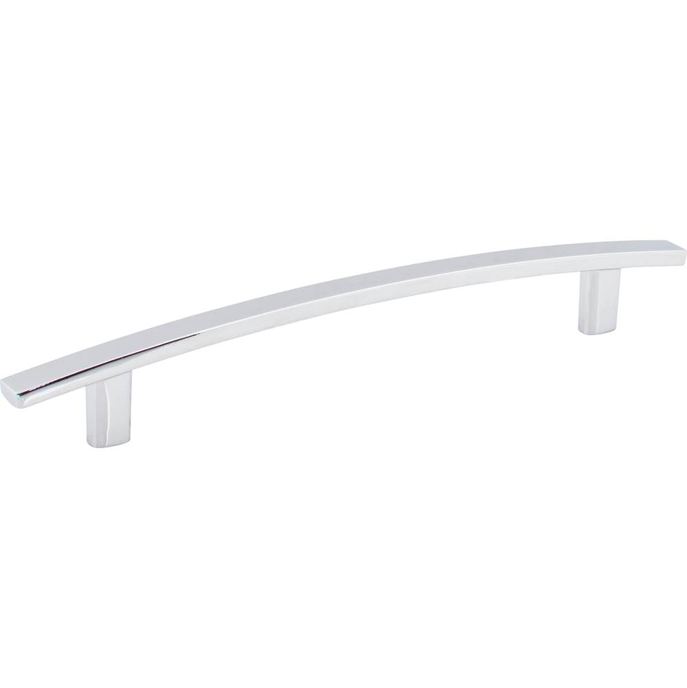 Hardware Resources - 160 mm Center-to-Center Polished Chrome Square Thatcher Cabinet Bar Pull - Polished Chrome