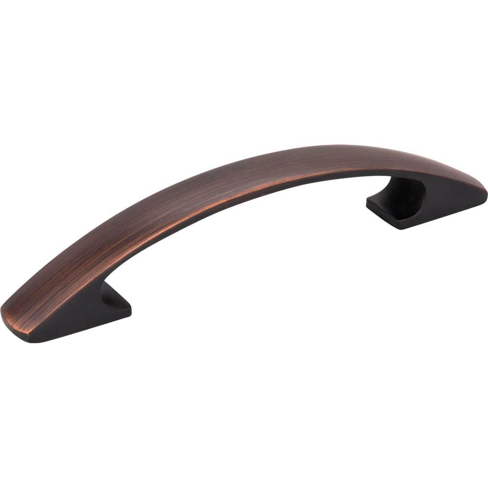 Hardware Resources - 96 mm Center-to-Center Brushed Oil Rubbed Bronze Arched Strickland Cabinet Pull - Brushed Oil Rubbed Bronze
