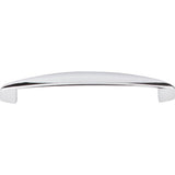 128 mm Center-to-Center Matte Black Asymmetrical Belfast Cabinet Pull