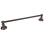 Hardware Resources - Fairview Brushed Oil Rubbed Bronze 24'' Single Towel Bar - Contractor Packed - Brushed Oil Rubbed Bronze
