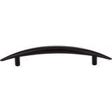 128 mm Center-to-Center Matte Silver Arched Verona Cabinet Pull