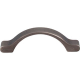 3'' Center-to-Center Brushed Pewter Arched Seaver Cabinet Pull